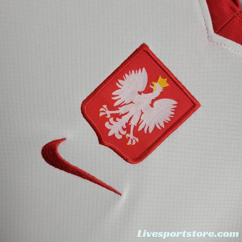 2024 Kids Poland Home Jersey