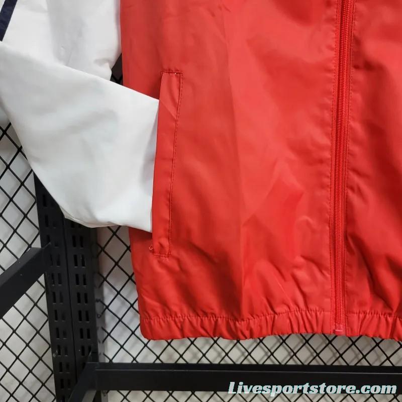 24/25 Sao Paulo Red Windbreaker