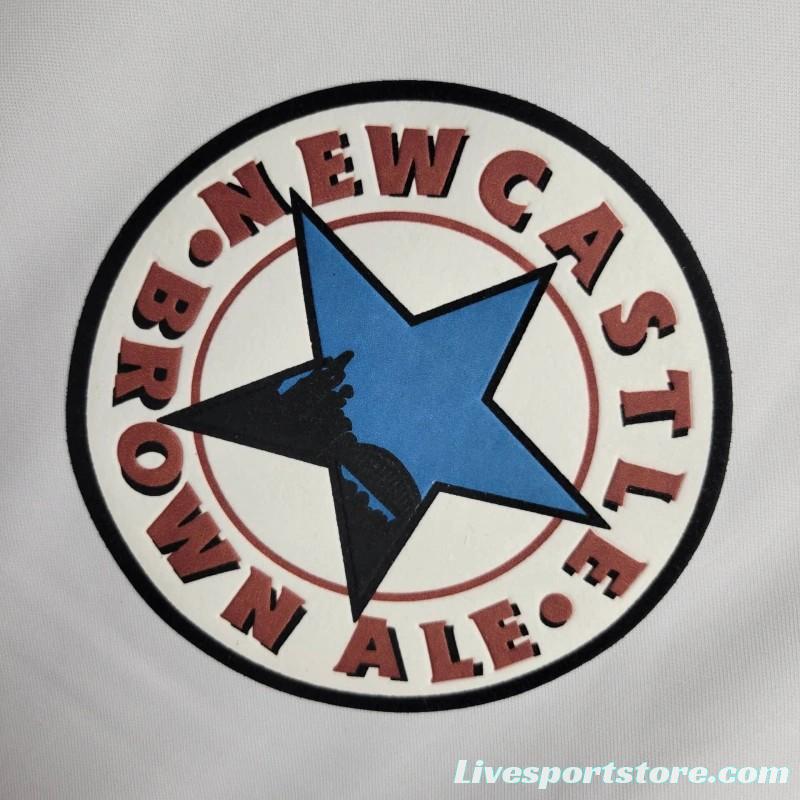 Retro 99/00 Newcastle United Away White Jersye