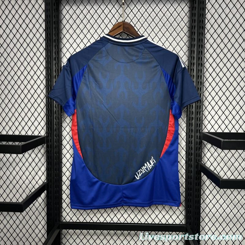 2024 Japan X Uzumaki Blue Special Jersey