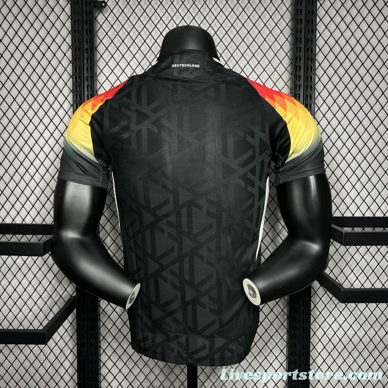 Player Version 2024 Germany Euro Black Pre-match Training Jersey