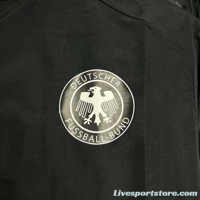 2024 Germany Black Windbreaker