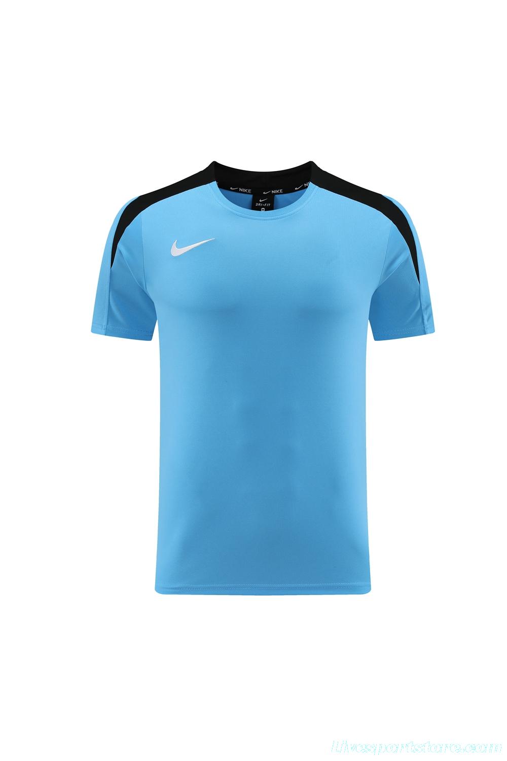 24/25 Nike Blue/black Short Sleeve Jersey+Shorts