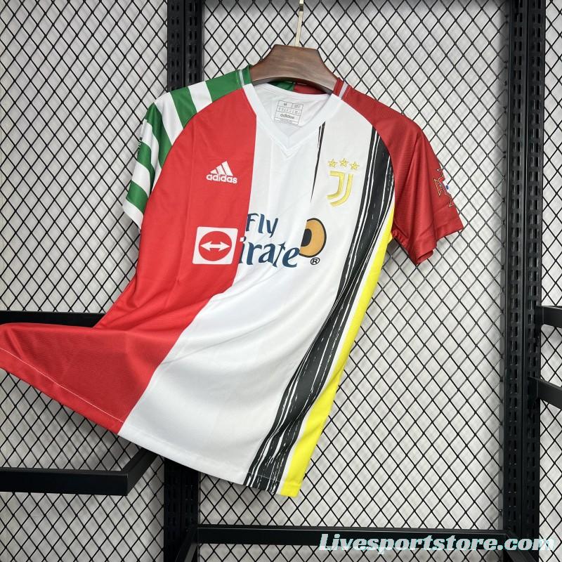 23/24 Juventus White/Red Special Jersey