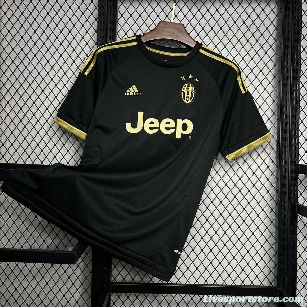 Retro 15/16 Juventus Third Black Jersey