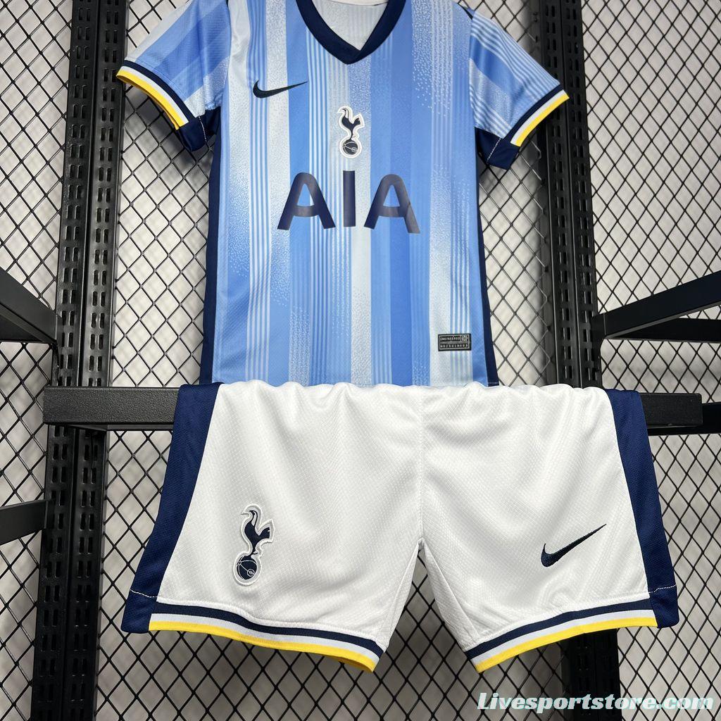 24/25 Kids Tottenham Hotspur Away Blue Jersey