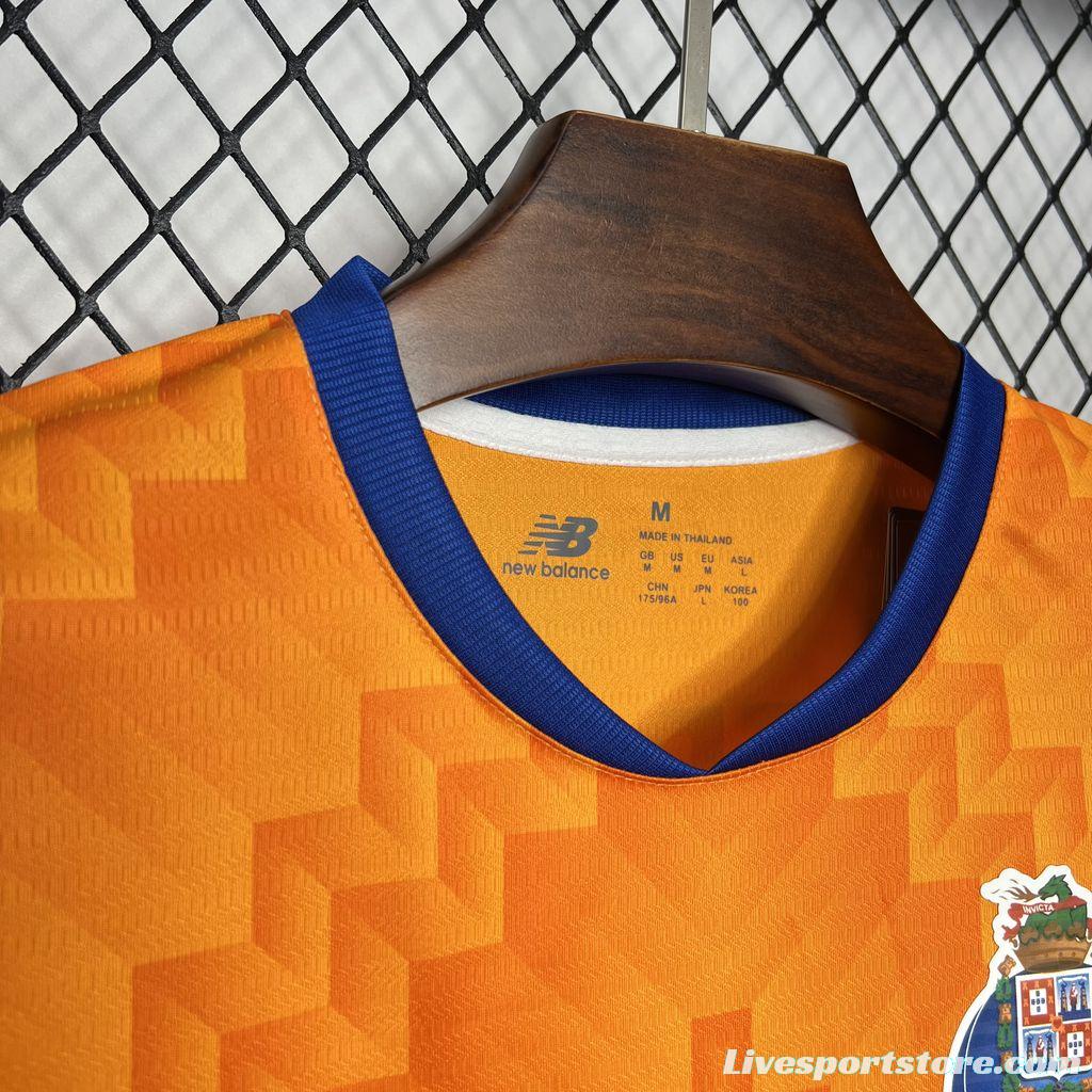 24/25 FC Porto  Away Orange Jersey