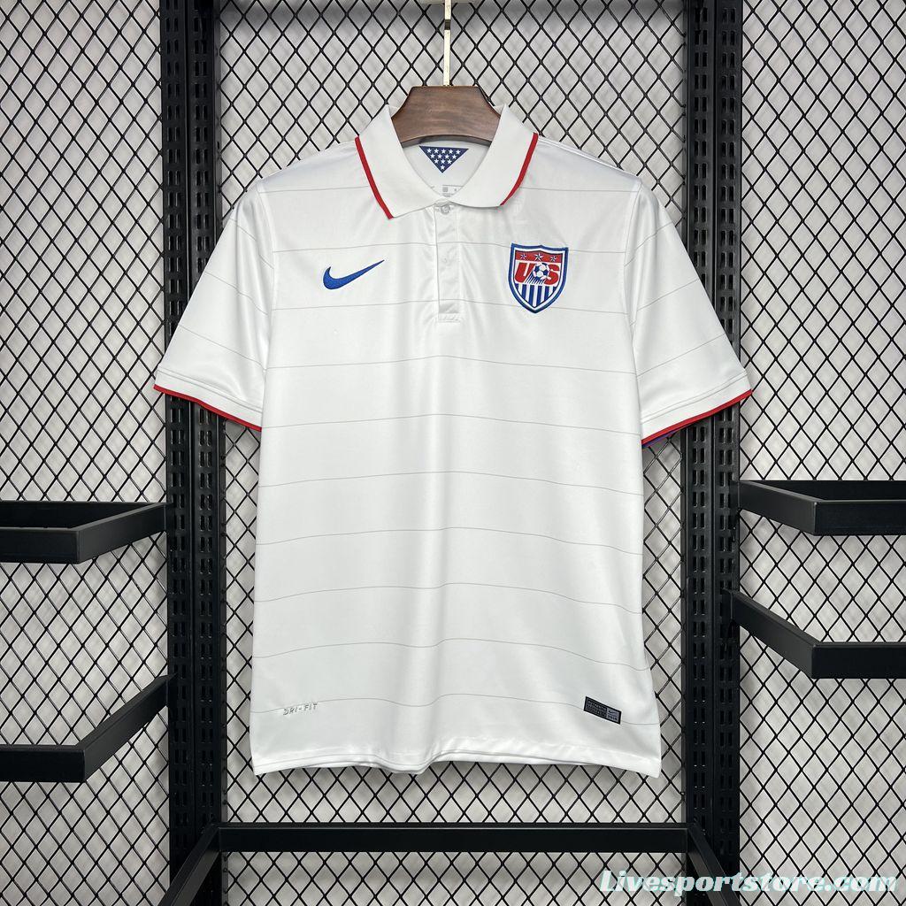 Retro 2014 USA Home Jersey