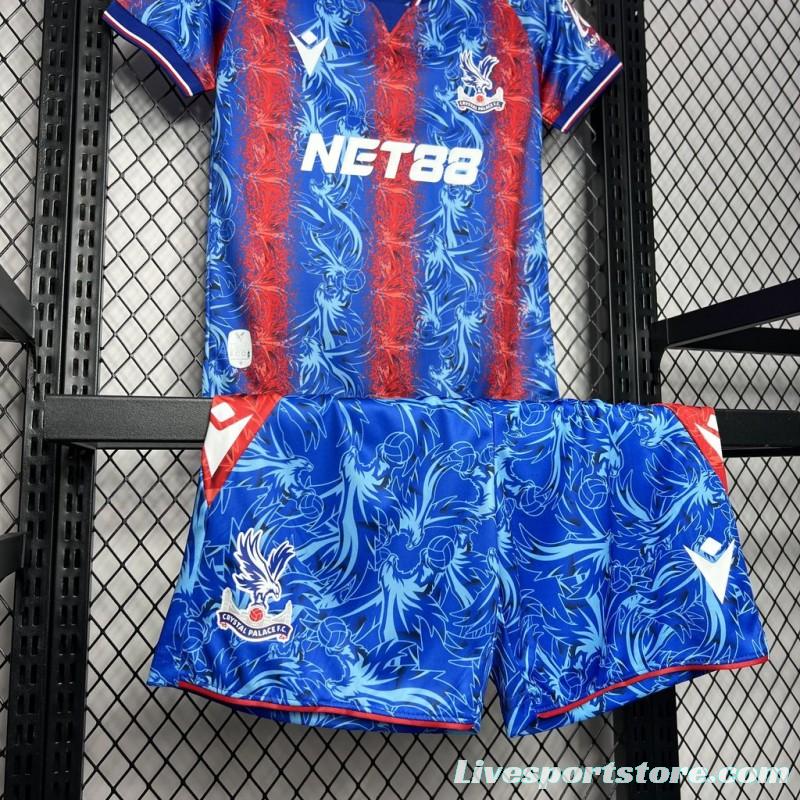 24/25 Kids Crystal Palace Home Jersey