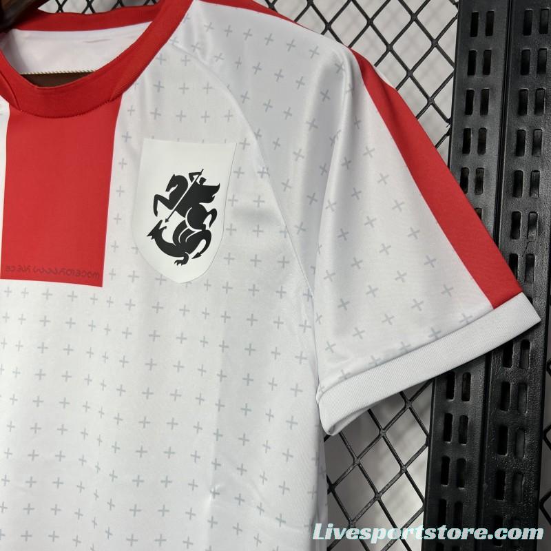 2024 Georgia Away White Jersey