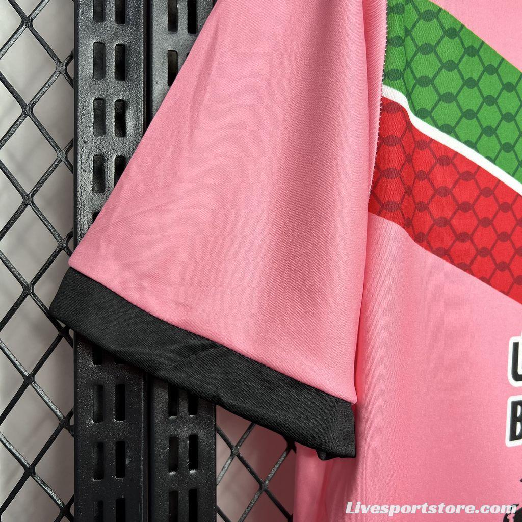 2024/25 CD Palestino Pink Graffiti Jersey