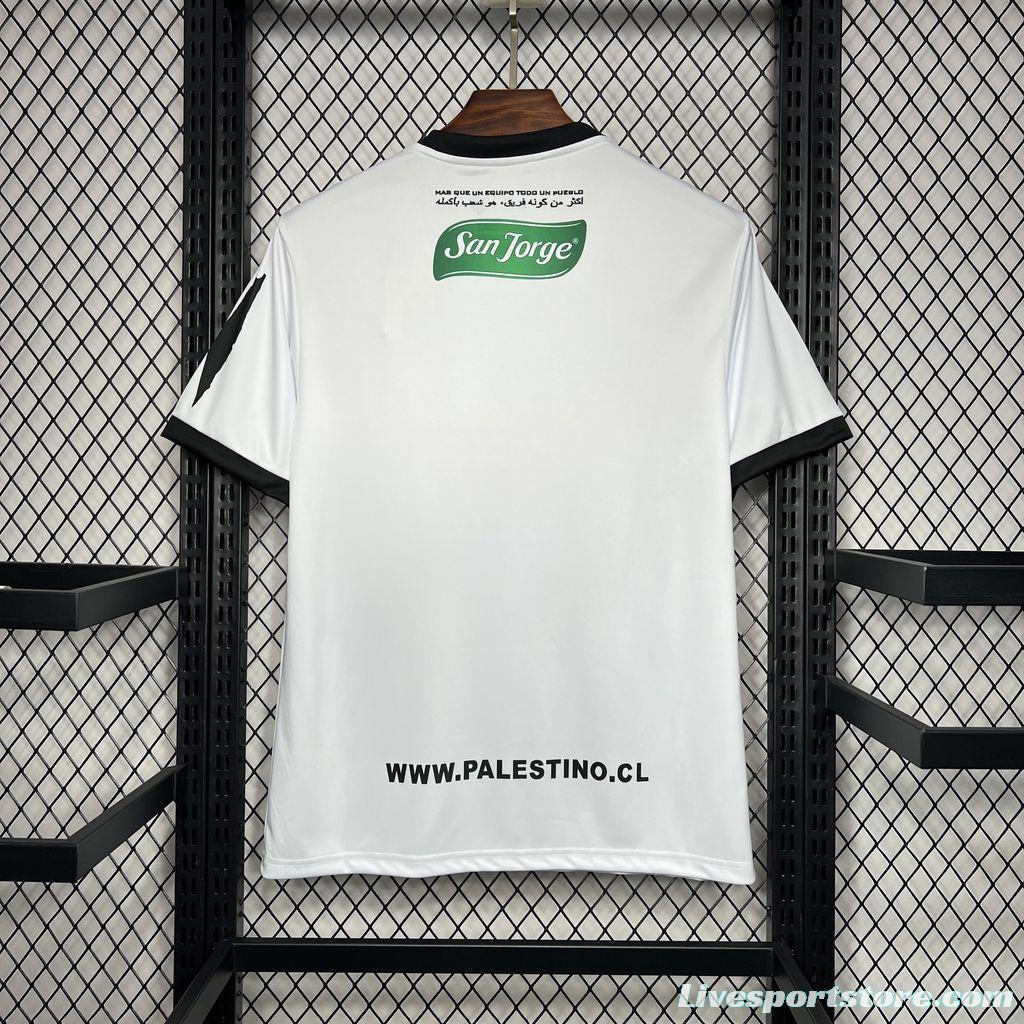 2024/25 CD Palestino White Graffiti Jersey