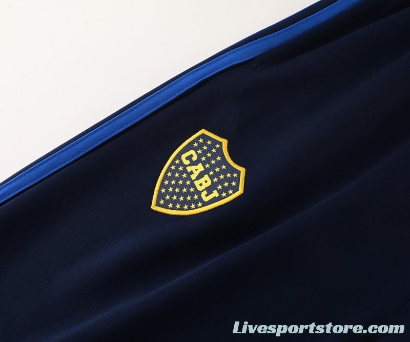 24/25 Boca Juniors Navy/Blue Full Zipper Jacket +Long Pants