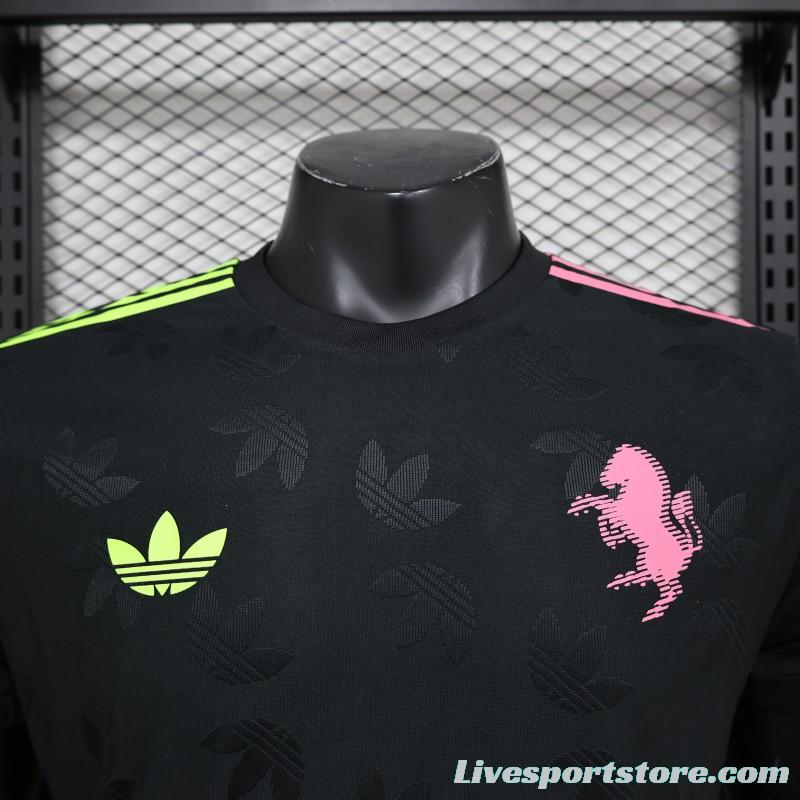 Player Version 24/25 Juventus x Adidas Original Black Jersey