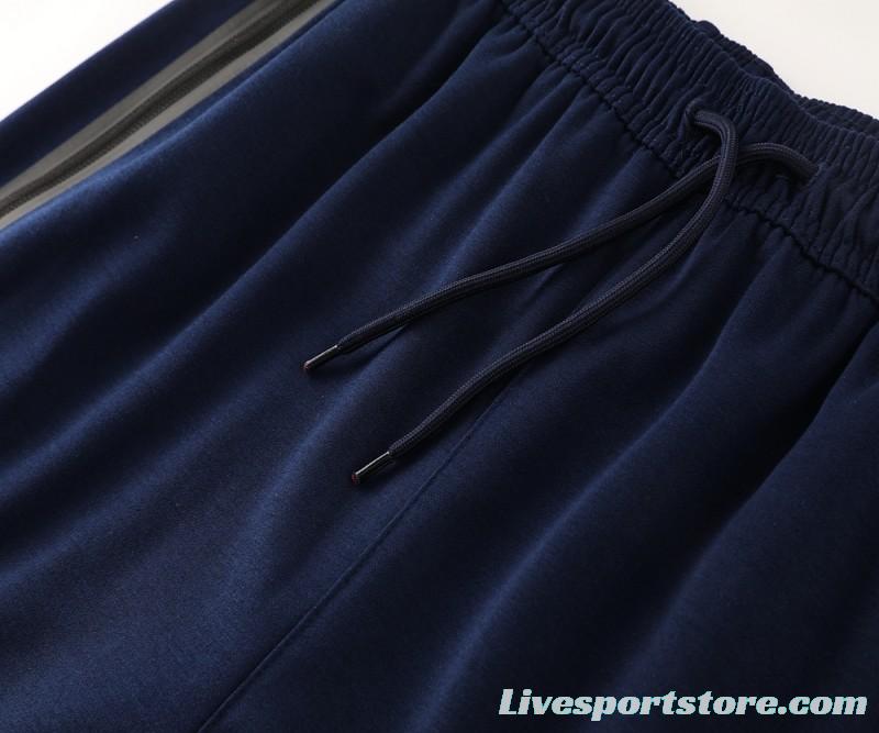 2024 NIKE Navy/Blue Full Zipper Jacket +Long Pants