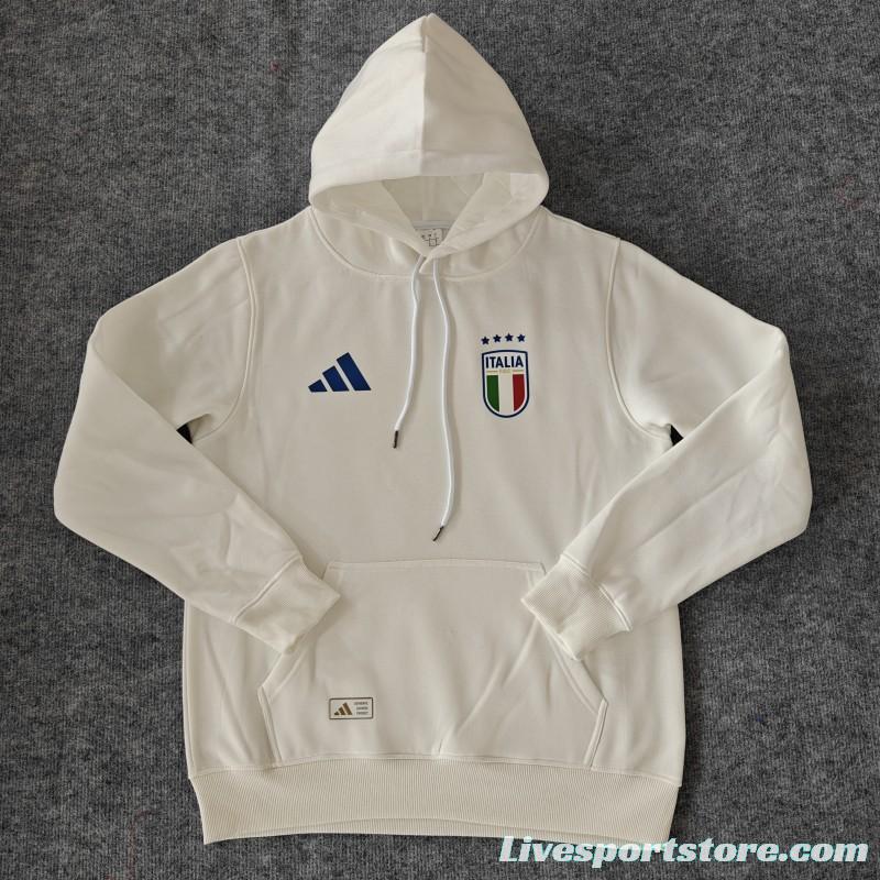 2024 Italy Navy/Red/Black/Beige/Grey Hoodie WIth Black Badge