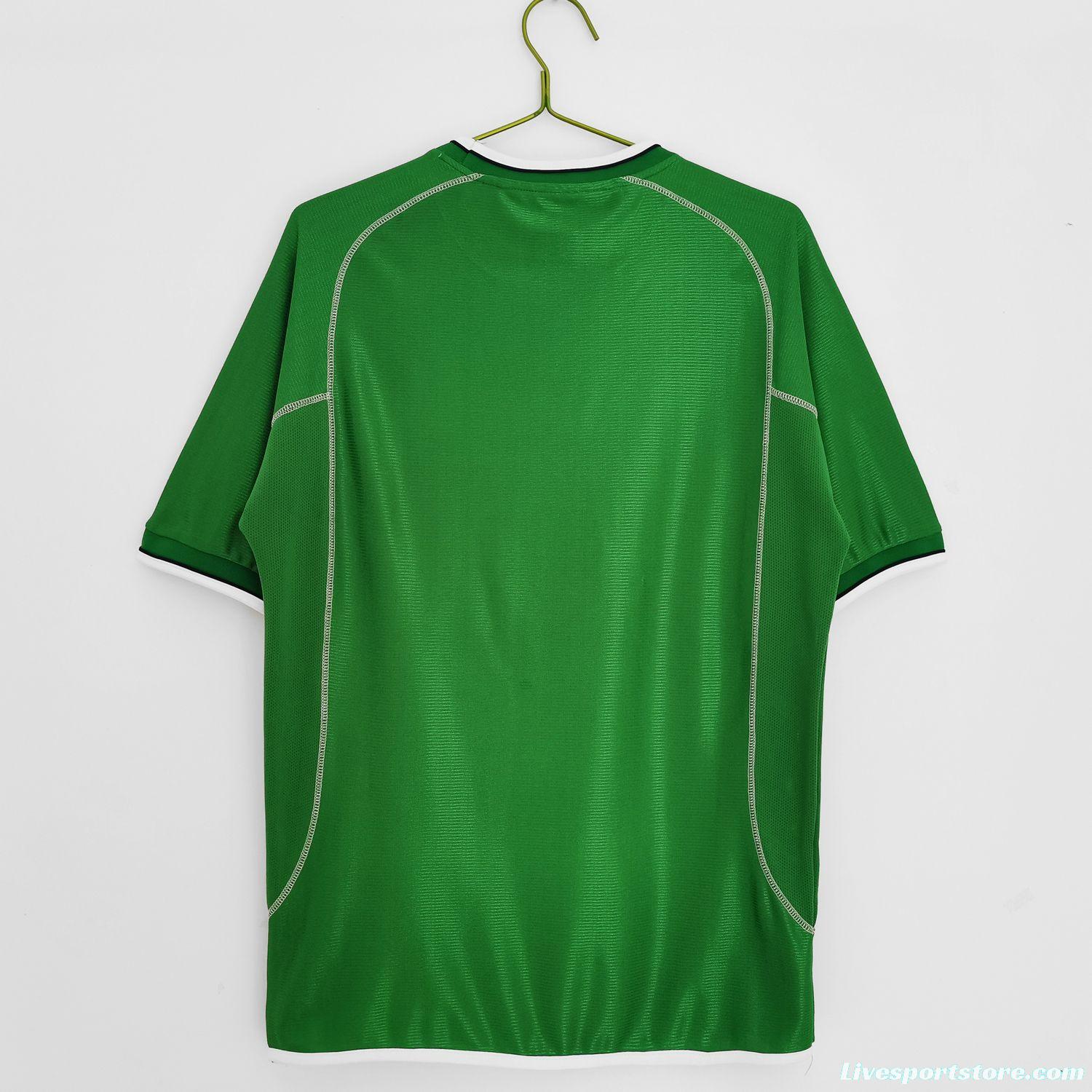 Retro 2002 Ireland Home Jersey