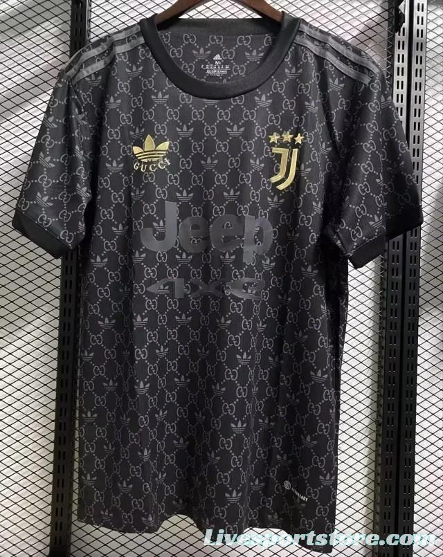 23/24 Juventus x GUCCI Black Jersey