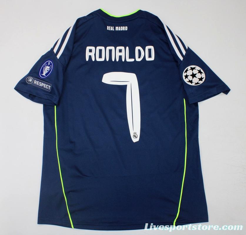 Retro10/11 Real Madrid Away Navy Cristiano Ronaldo Jersey