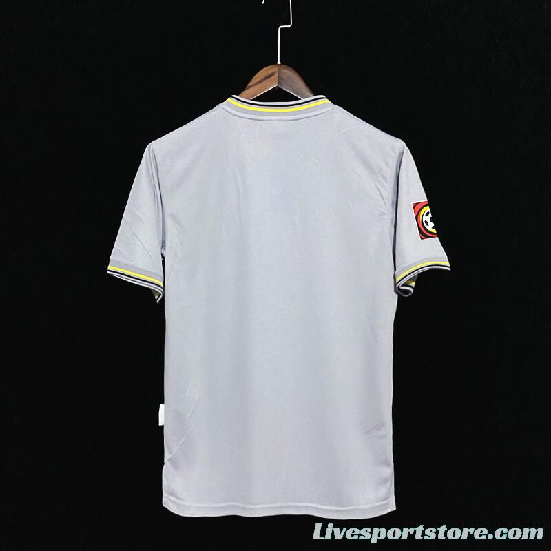 Retro 00/01 Borussia Dortmund Away Grey Jersey