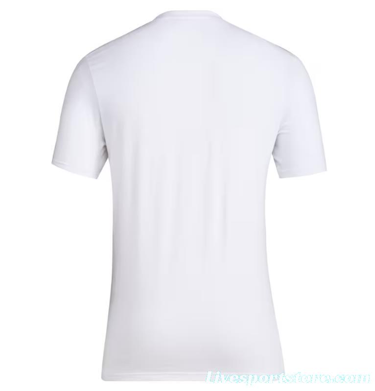 23/24 Messi x adidas Miami White T-Shirt