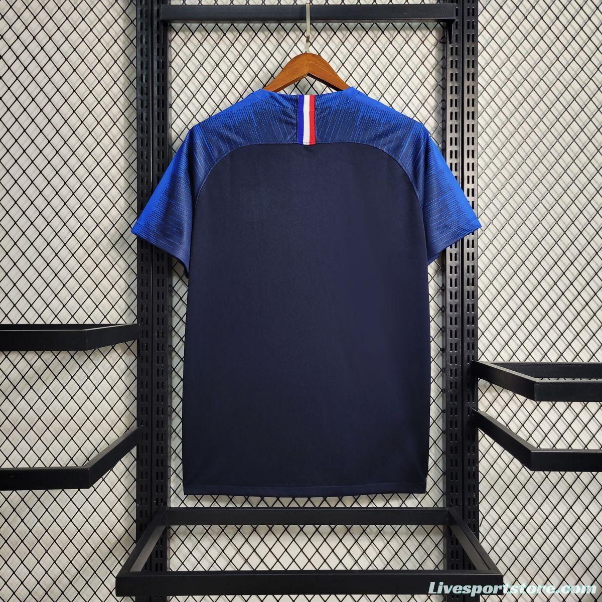 Retro 2018 France Home Jersey