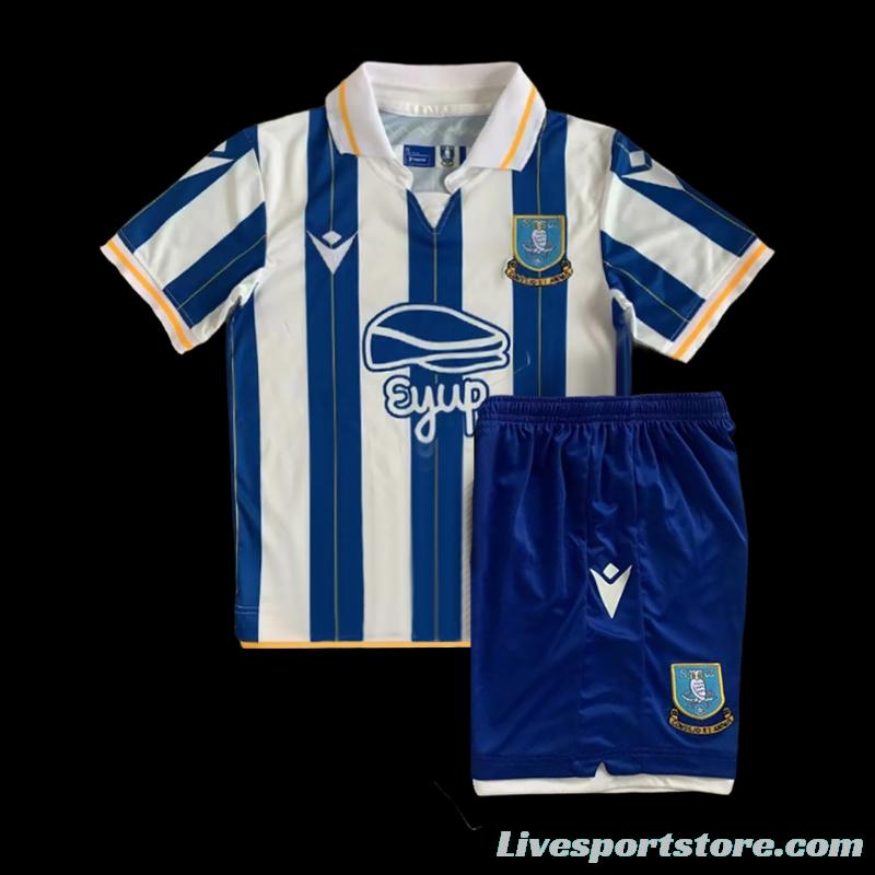 23/24 Kids Sheffield Wednesday Home Jersey