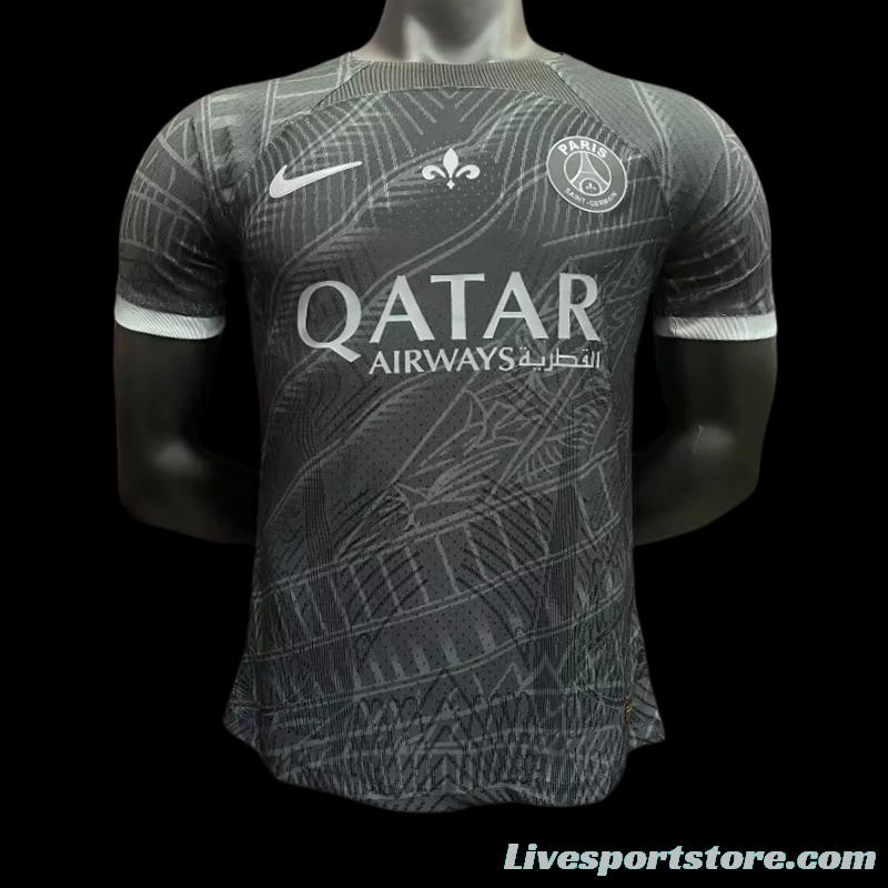 Player Version 23/24 PSG Black Training Jersey