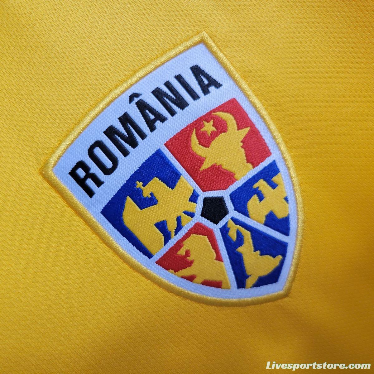 2023 Romania Home Jersey