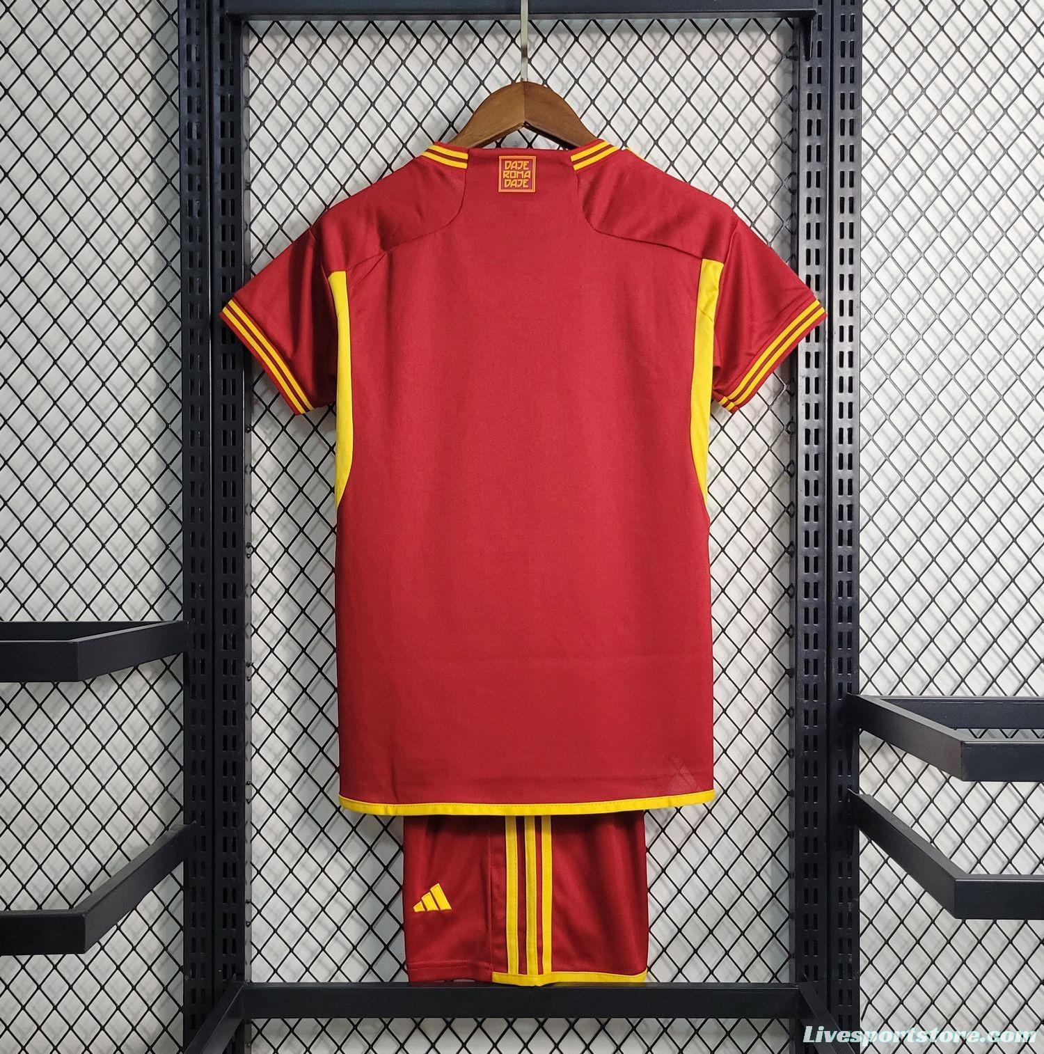 23/24 Kids Roma Home Jersey