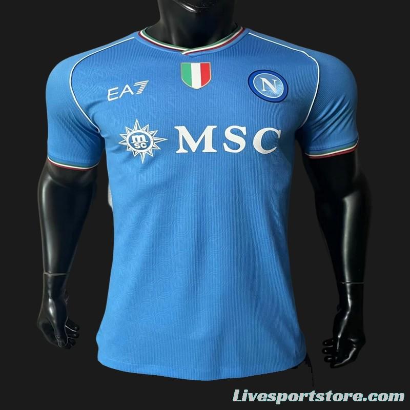 Player Version 23/24 Napoli Home Jersey