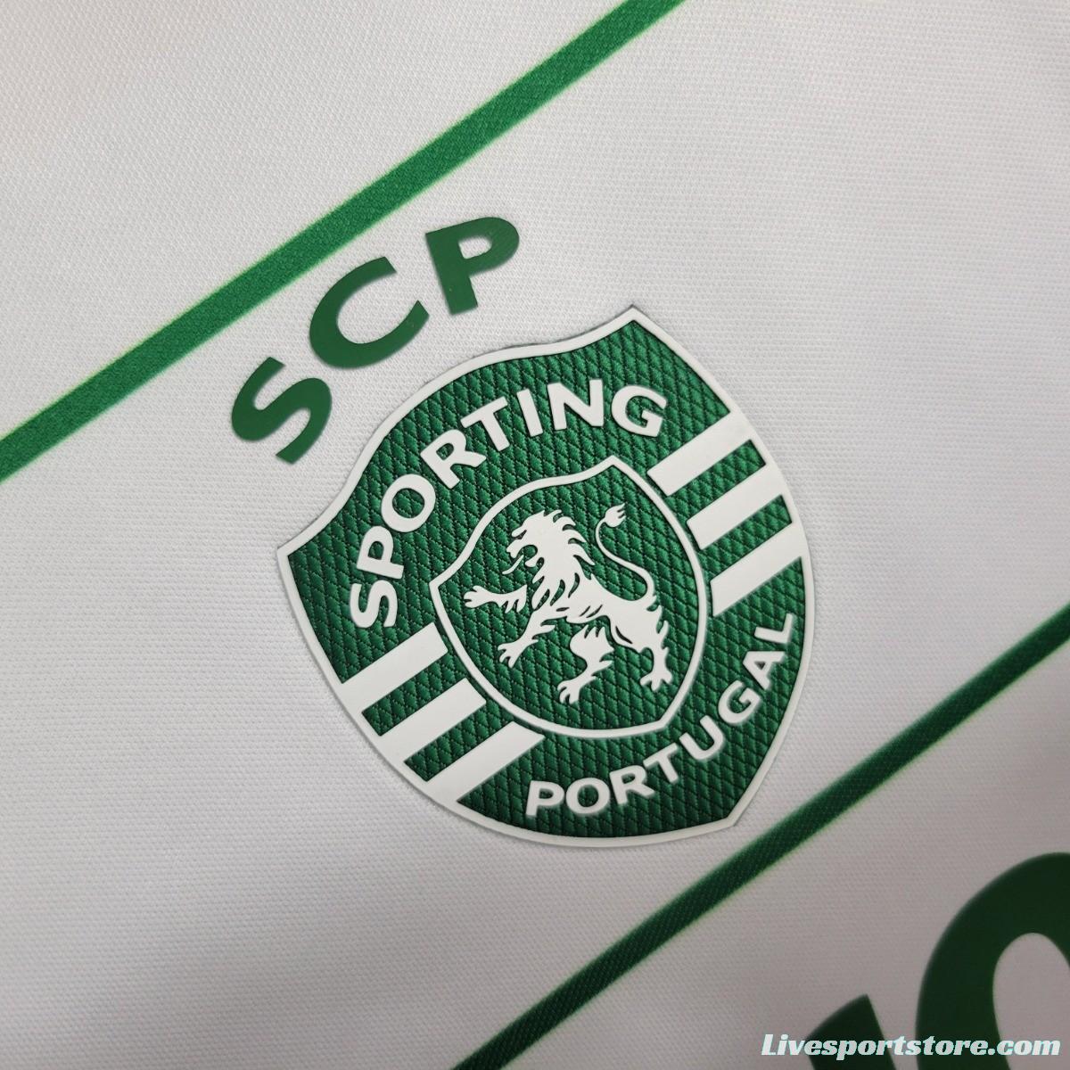 23/24 Sporting Lisbon Away White Jersey