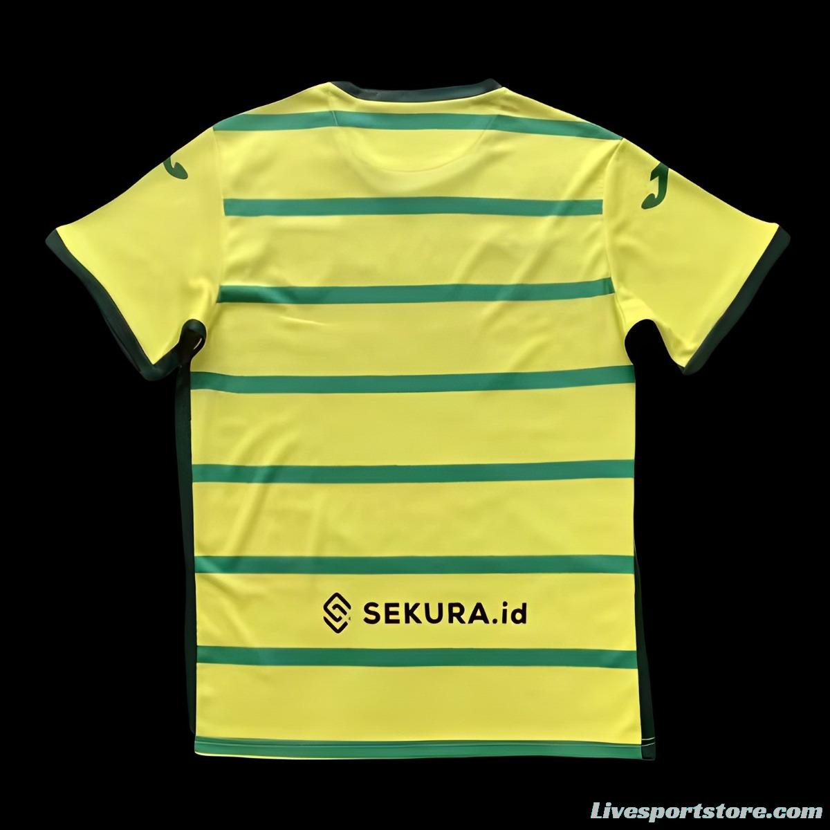 23/24 Norwich City Home Jersey