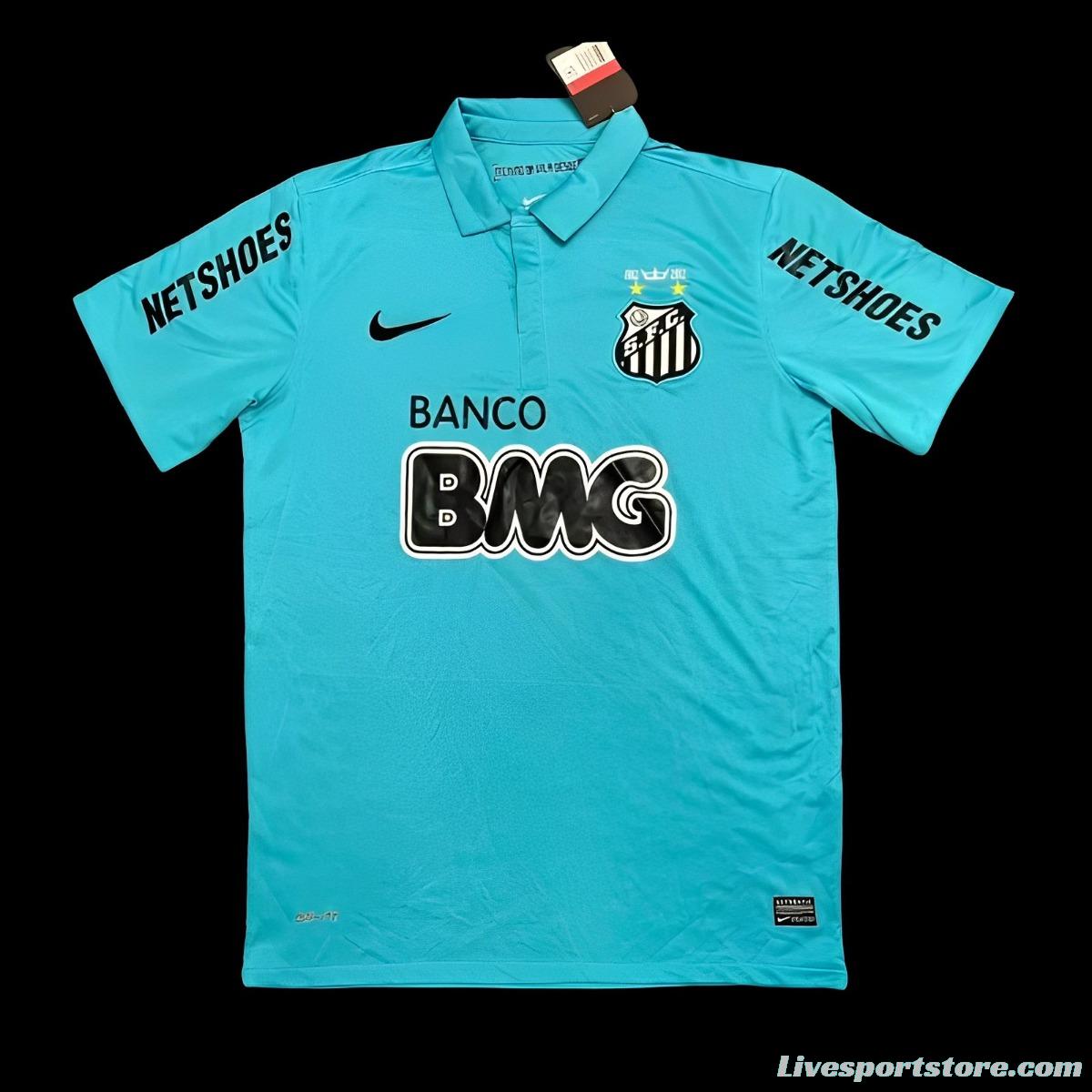 Retro 12/13 Santos Third Blue Soccer Jersey