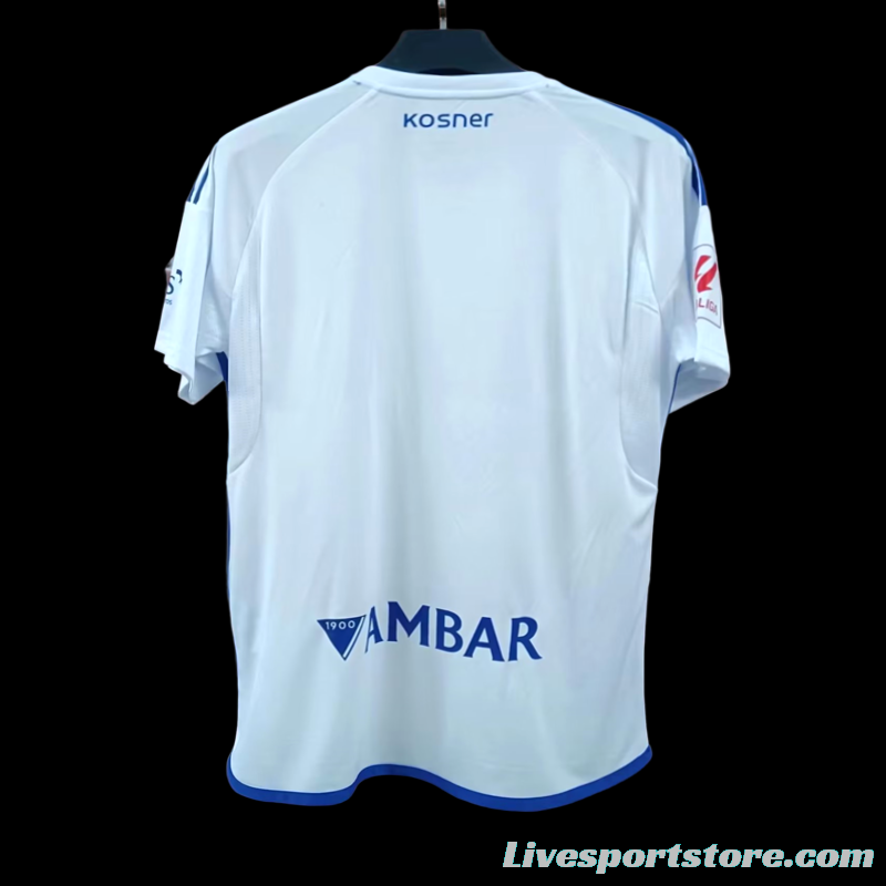 23/24 Real Zaragoza Home Jersey