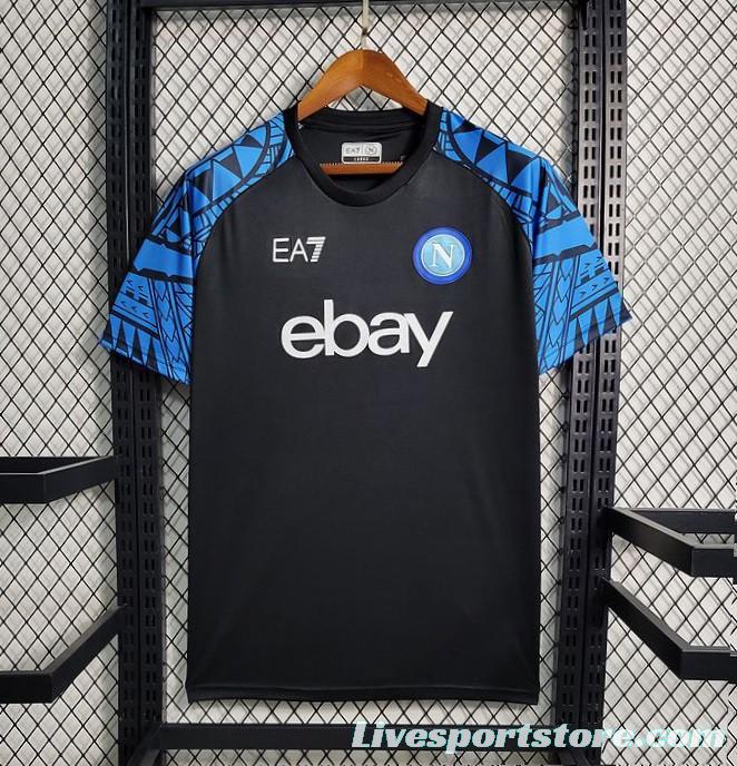 23/24 Napoli Blue/Black Jersey