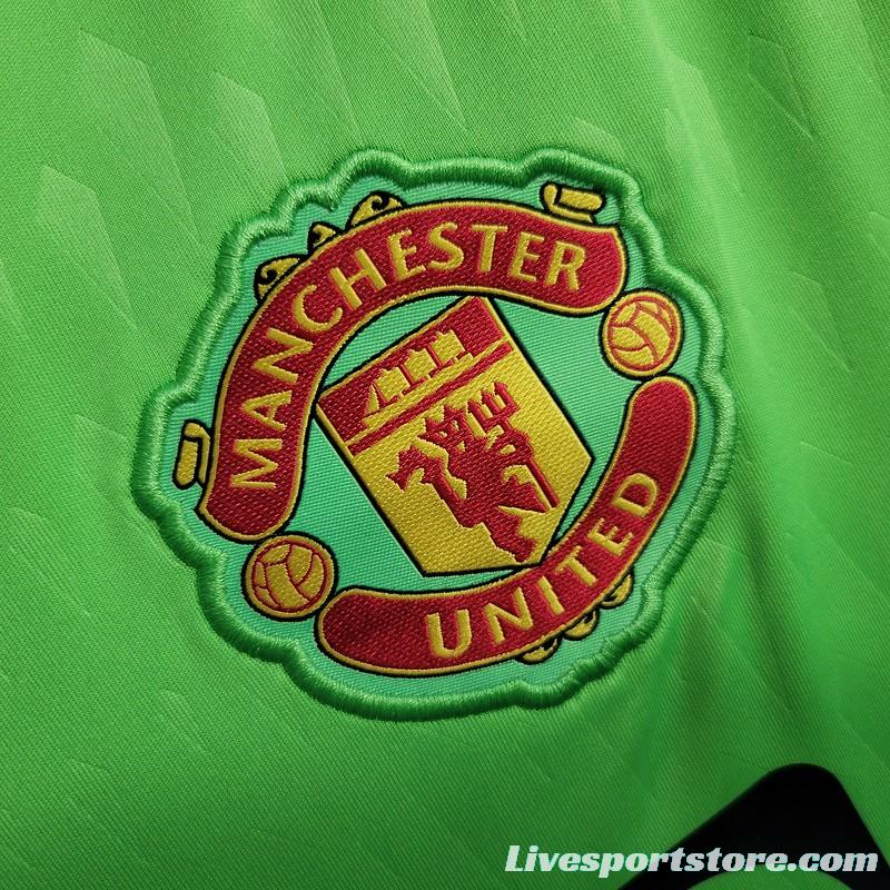 23/24 Manchester Untied Green Goalkeeper Jersey