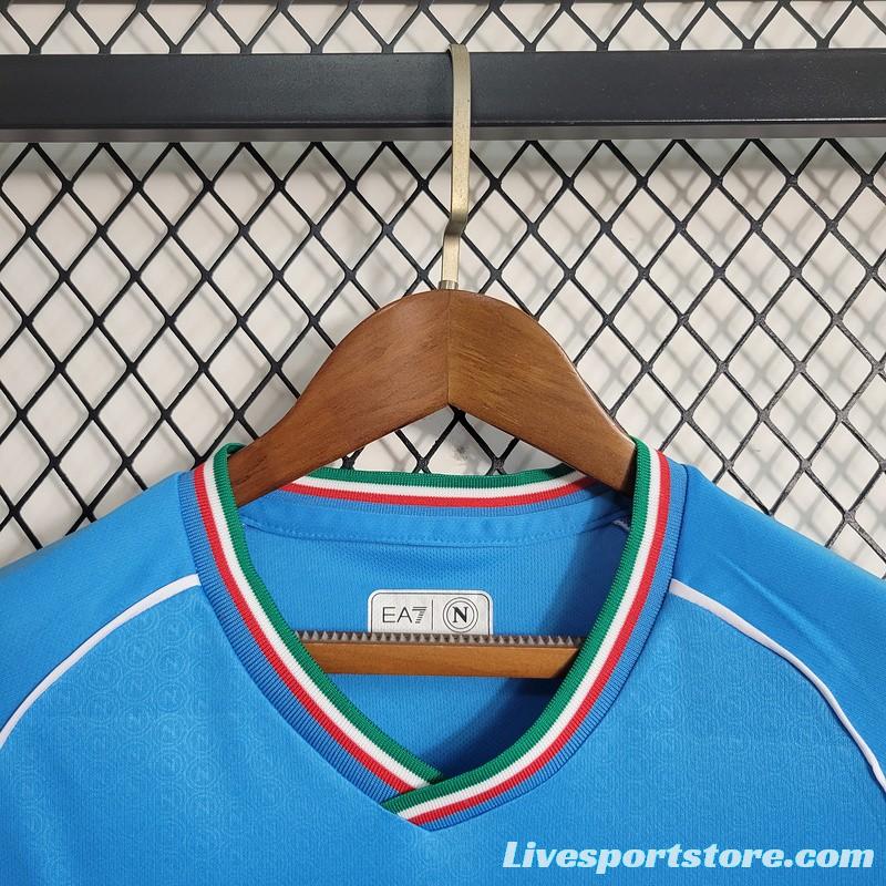 23/24 Kids Napoli Home Jersey