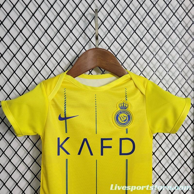 23/24 Baby Al-Nassr Home Jersey