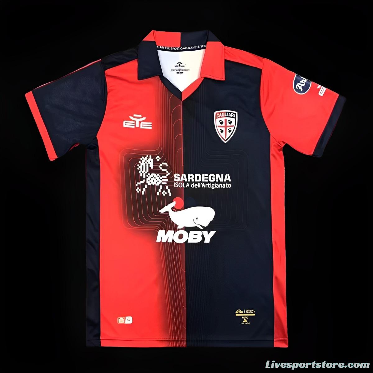 23/24 Cagliari Home Jersey