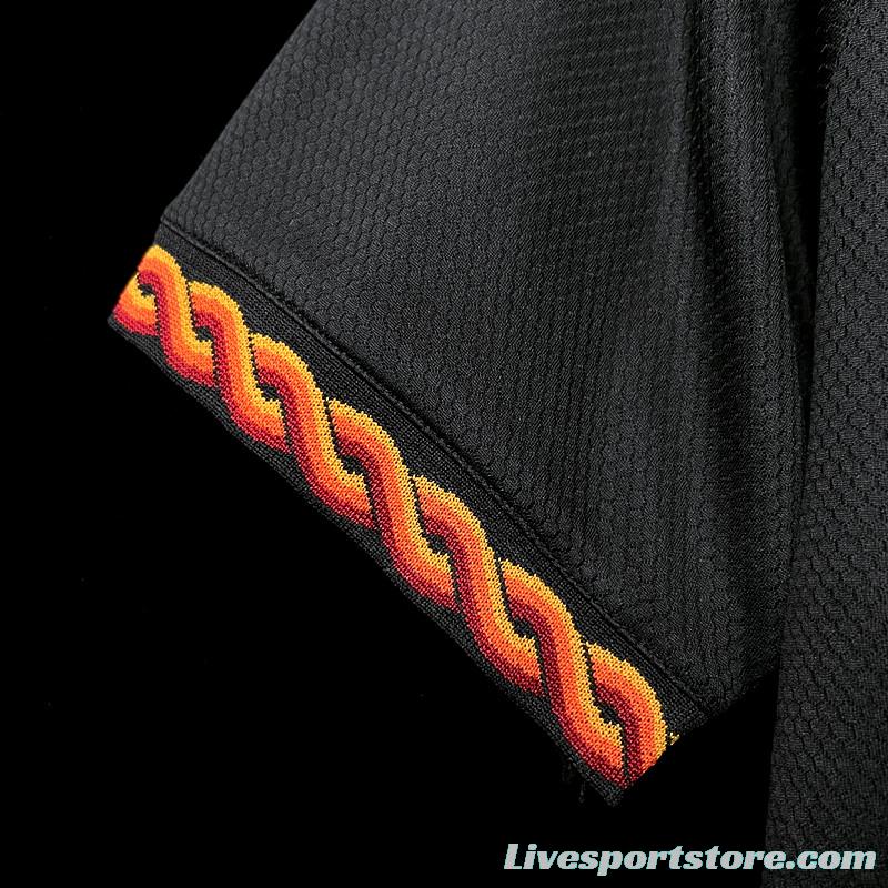 23/24 Roma Third Black Jersey