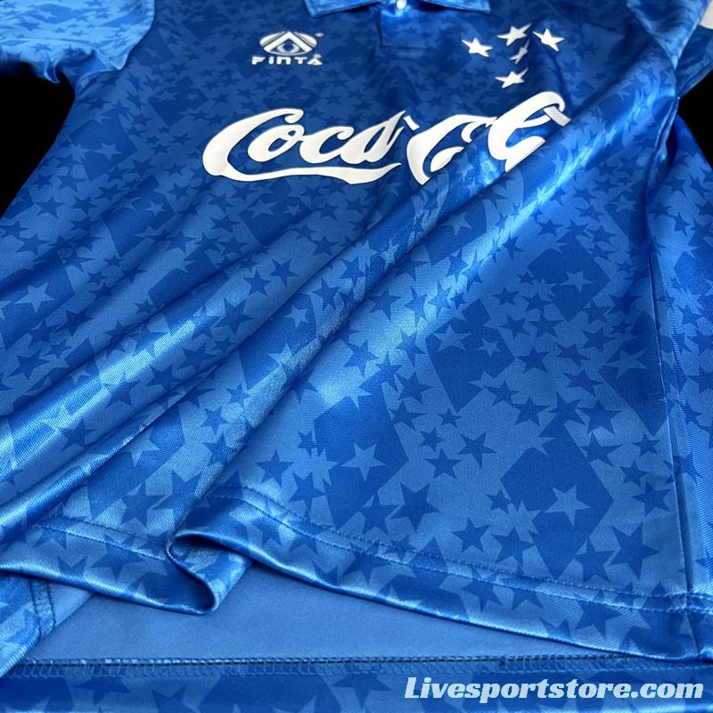 Retro 93/94 Cruzeiro Home Jersey