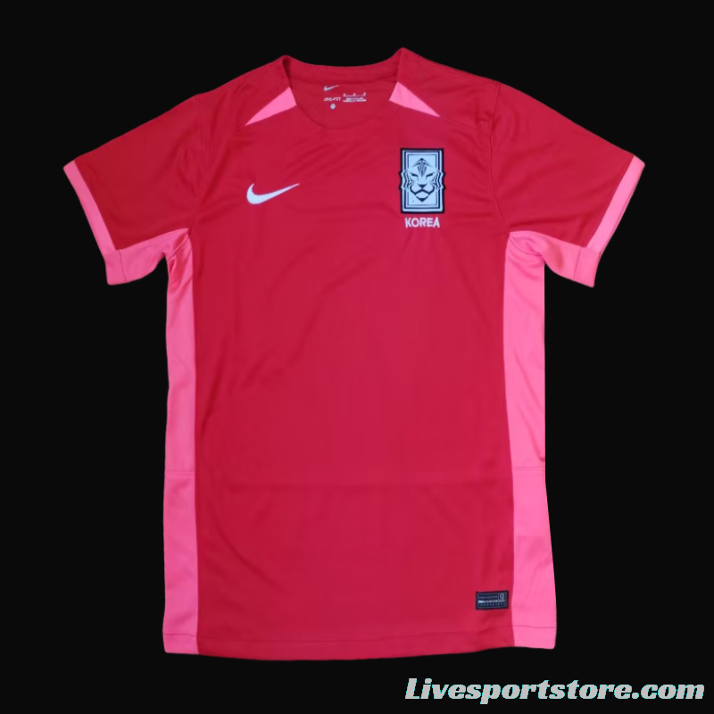 2023 South Korea Home Jersey