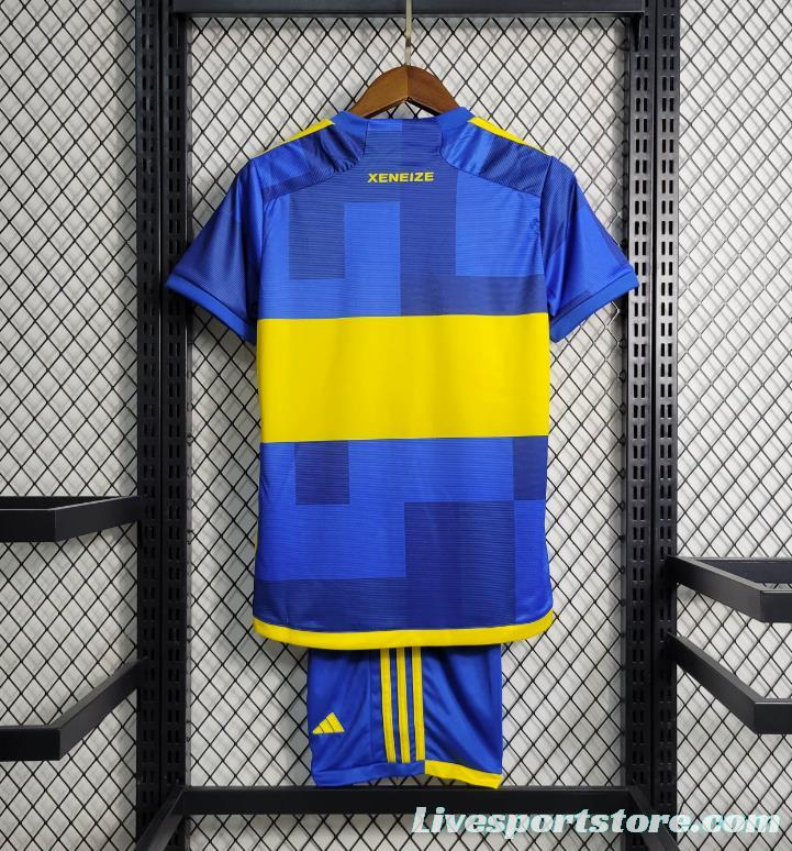 23/24 Kids Boca Juniors Home Jersey