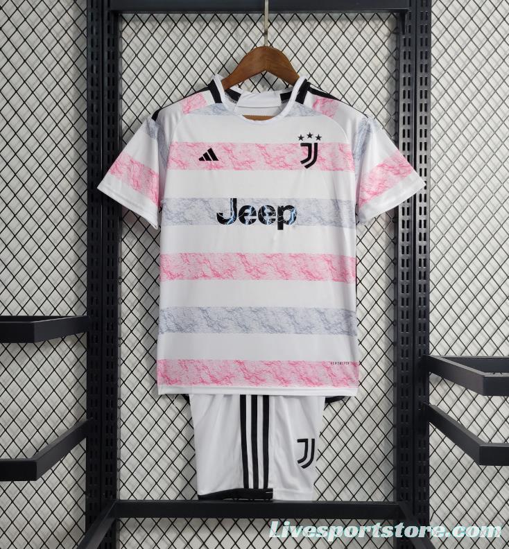 23/24 Kids Juventus Away Jersey