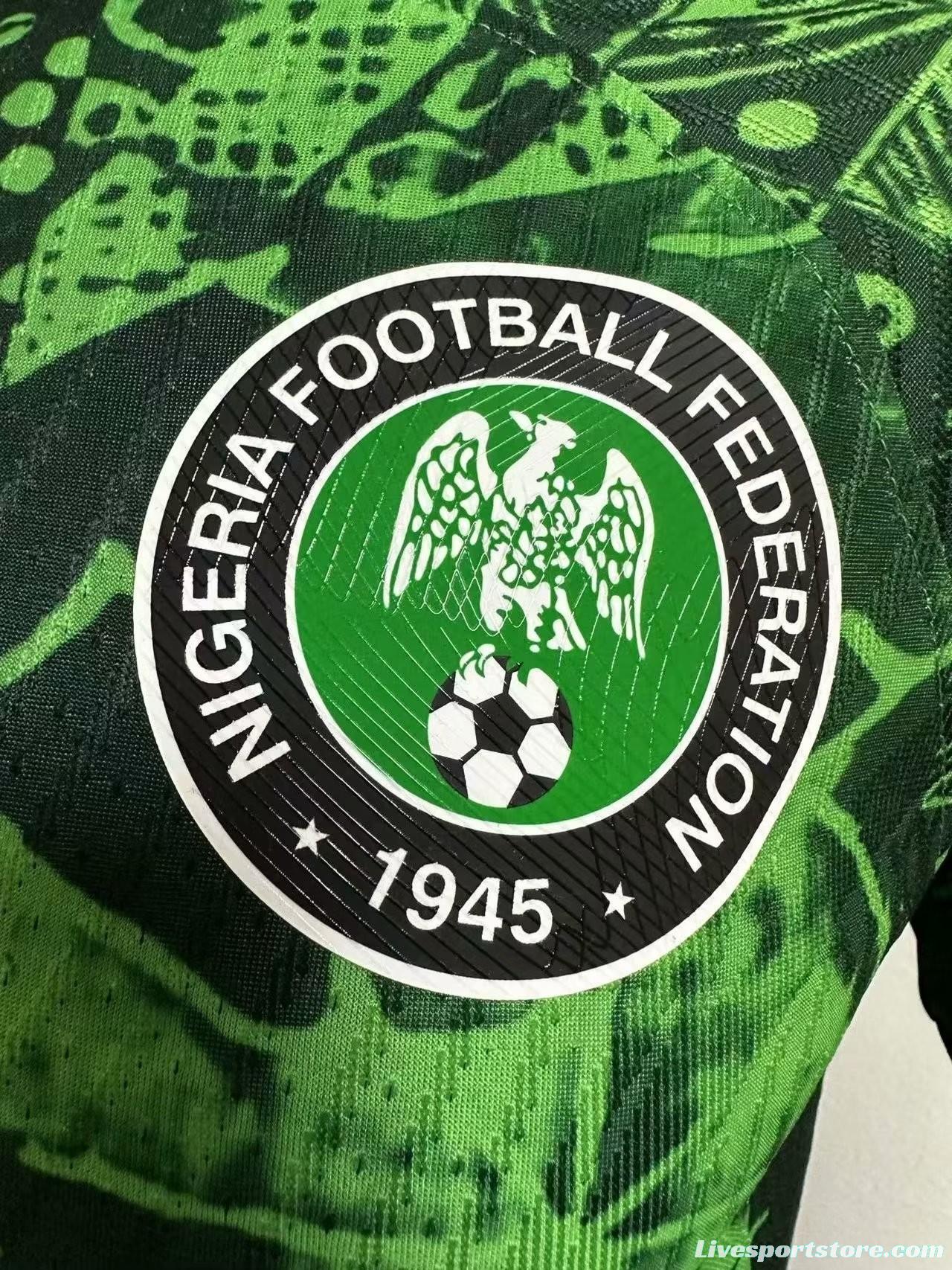 Player Version 2022 Nigeria Green Jersey