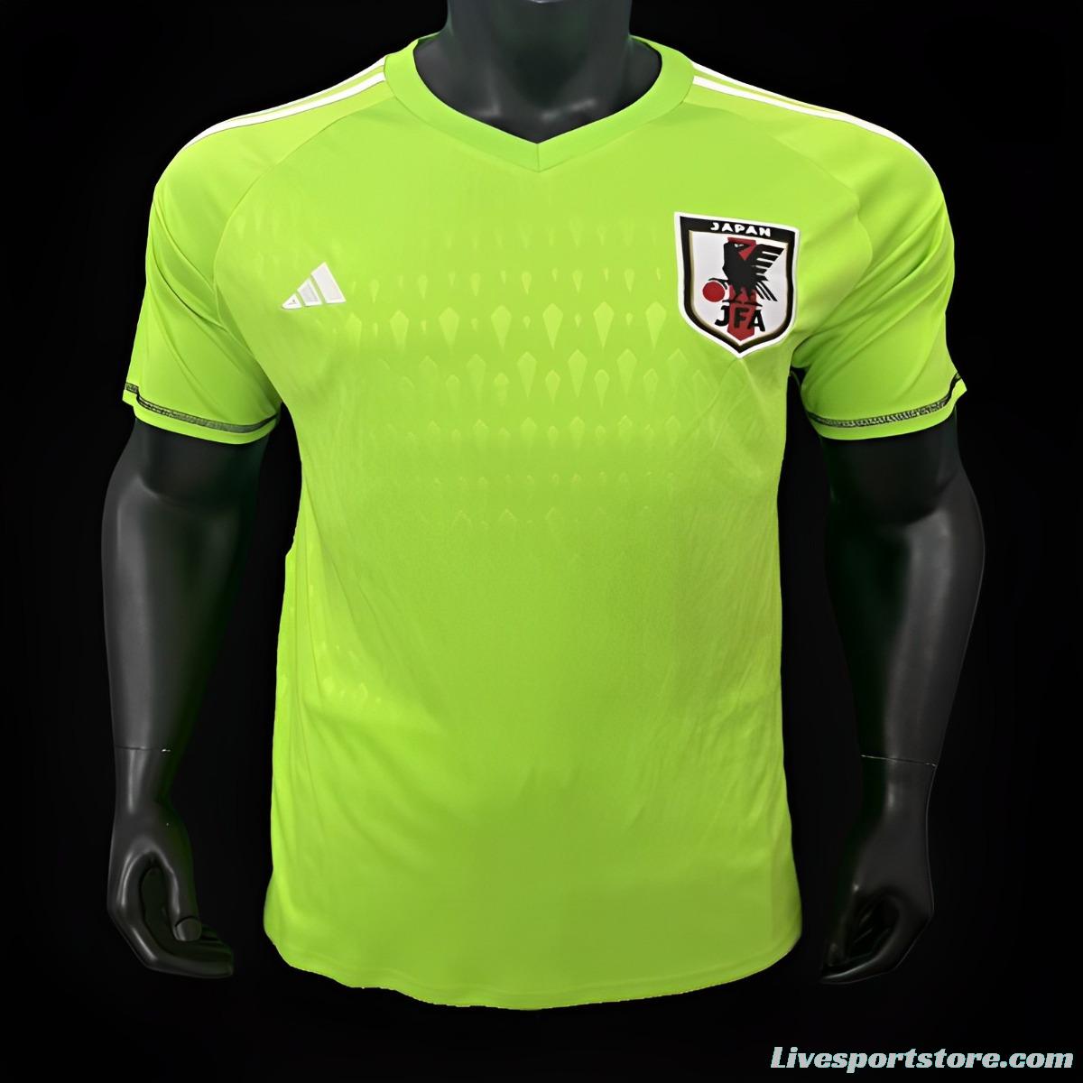 2023 Japan Green Goalkeeper Jersey