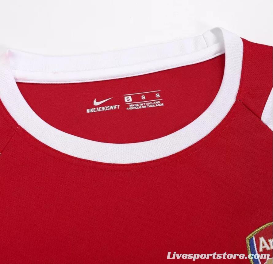 Retro 02/04 Arsenal Home Long Sleeve Jersey