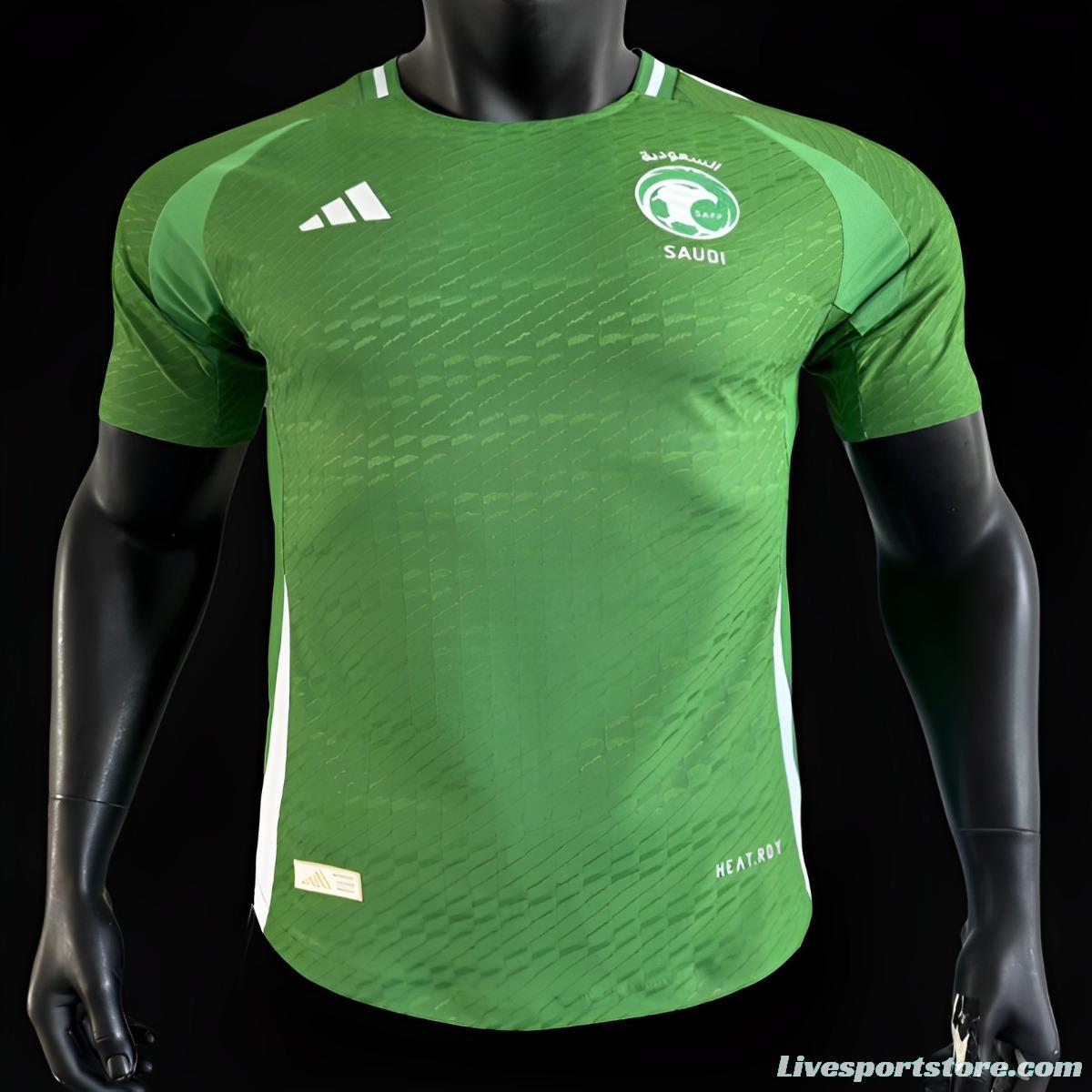 Player Version 2024 Saudi Arabia Home Jersey