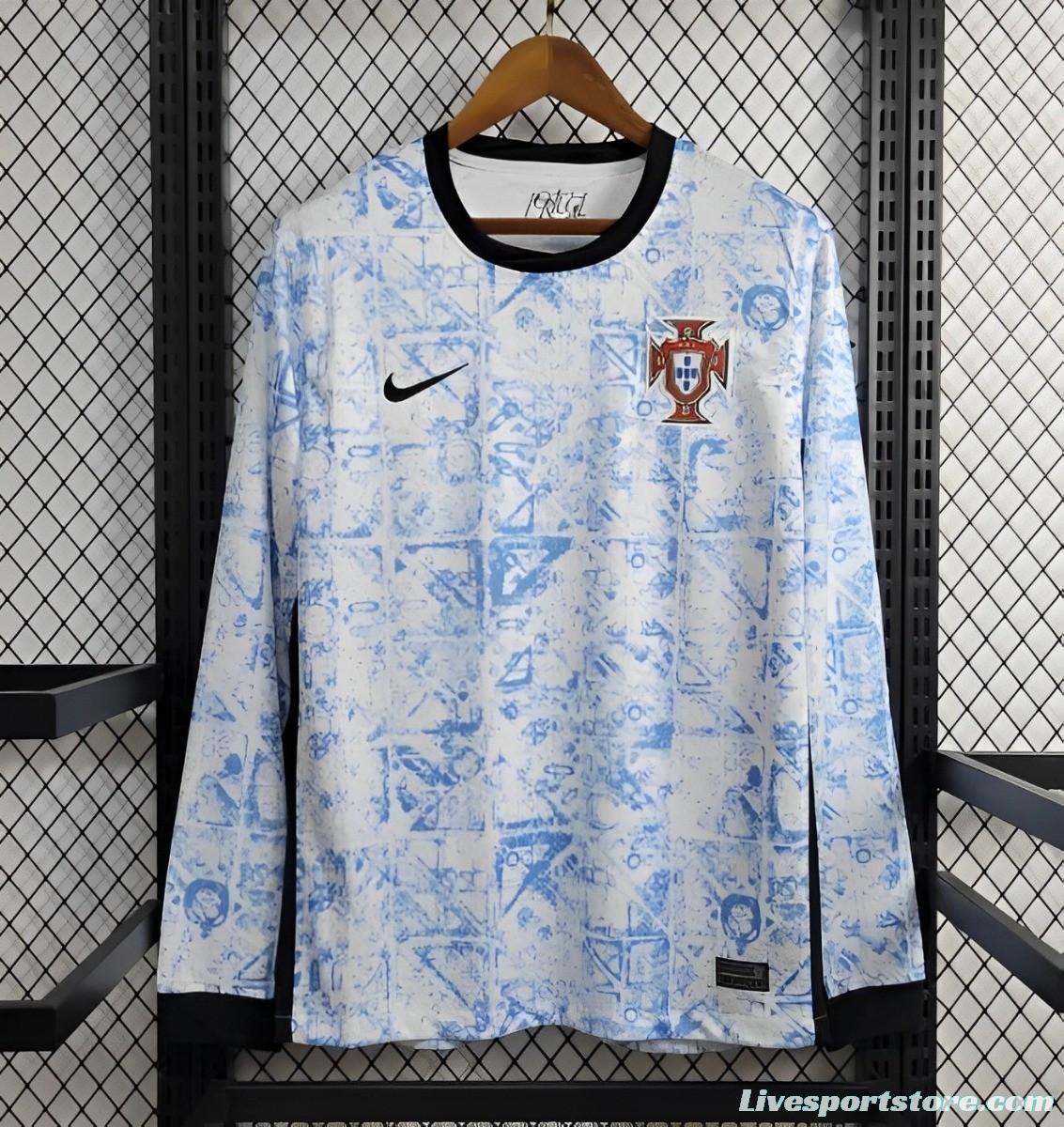 2024 Portugal Away Long Sleeve Jersey